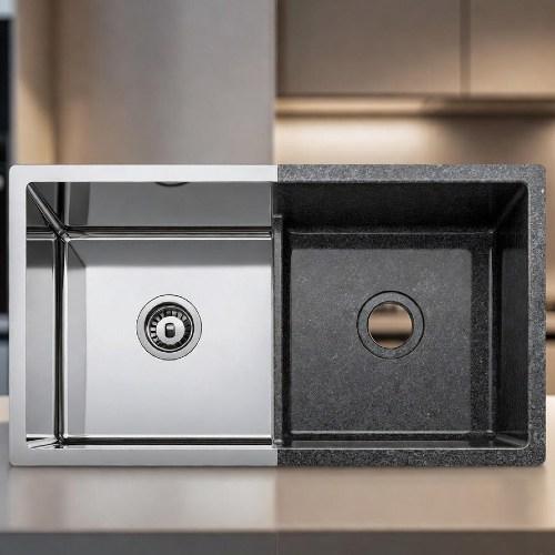 Inox ali granitno kuhinjsko korito? Prednosti, slabosti in nasveti za pravilno izbiro